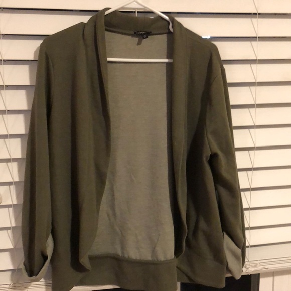 Olive Green Cardigan - Picture 1 of 3